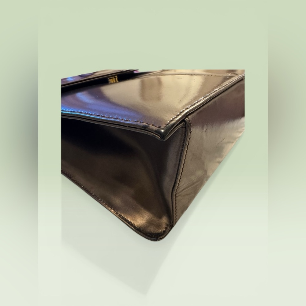 Salvatore Ferragamo Vintage Crossbody Brown - Picture 11 of 12